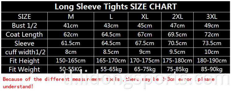 Lidong OEM Uniforms Bultuhan Mataas na Kalidad ng Polyester Men's Sport Yoga Long Sleeve Fitness Wear